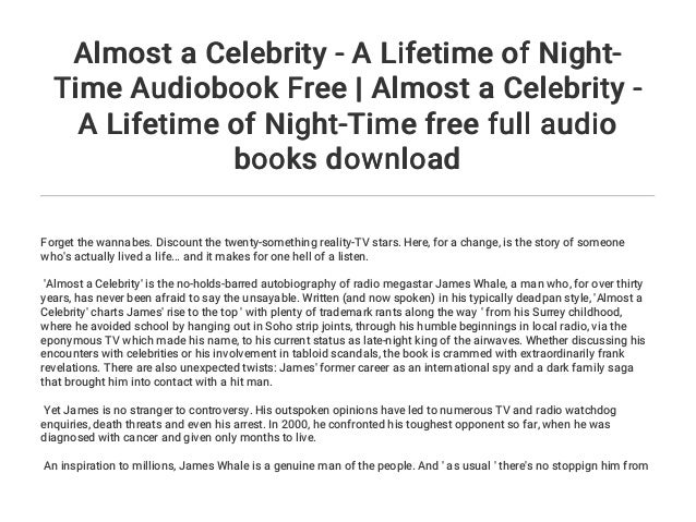 Almost a Celebrity: A Lifetime of Night-Time